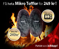 Mikro Tofflor - Perfekt till dig eller att ge bort fr bara 295 kr
